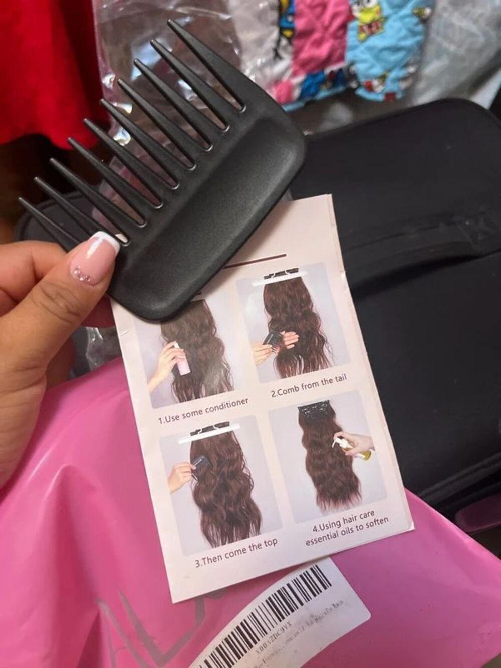 ALxnan Clip-In Hair Extension 16in new!